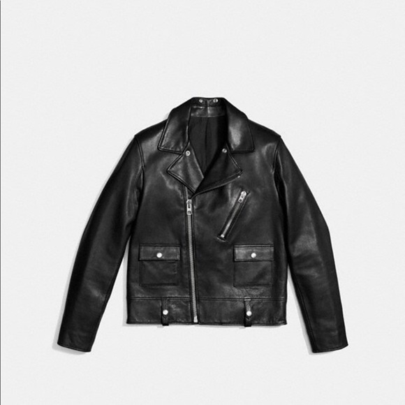 Coach men's moto jacket Clearance